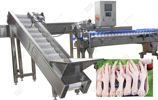 prix de la machine de tri du poids du poulet
