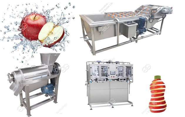 machine de traitement de jus de pomme