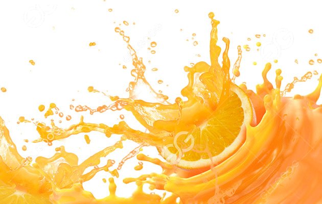 fabrication de jus d'orange